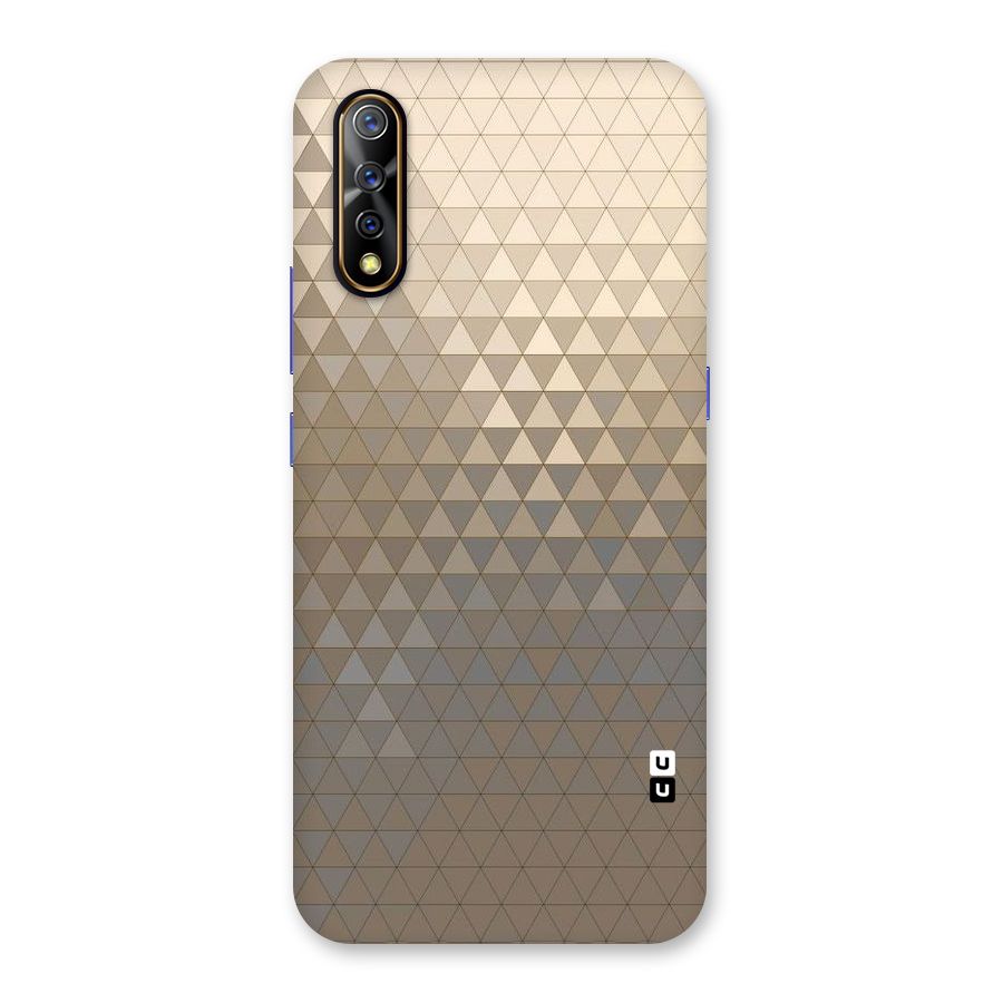 Beautiful Golden Pattern Back Case for Vivo Z1x