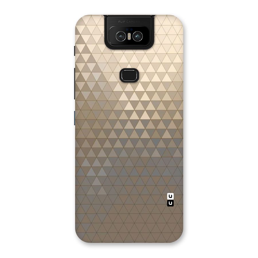 Beautiful Golden Pattern Back Case for Zenfone 6z