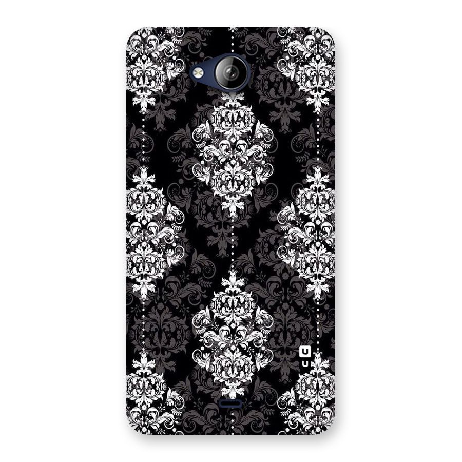 Beautiful Grey Pattern Back Case for Canvas Play Q355