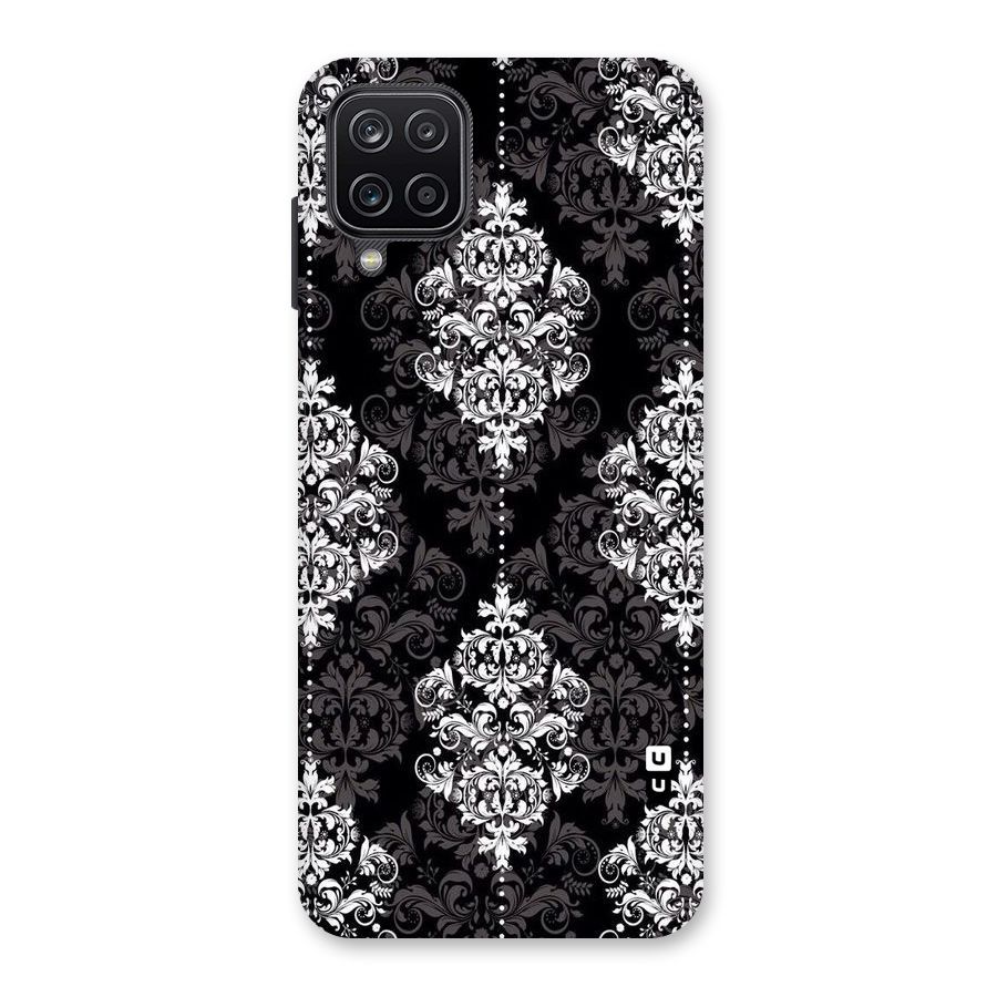 Beautiful Grey Pattern Back Case for Galaxy A12
