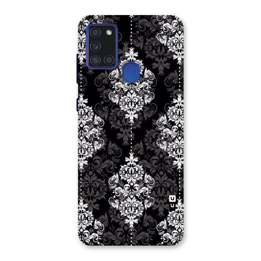 Beautiful Grey Pattern Back Case for Galaxy A21s