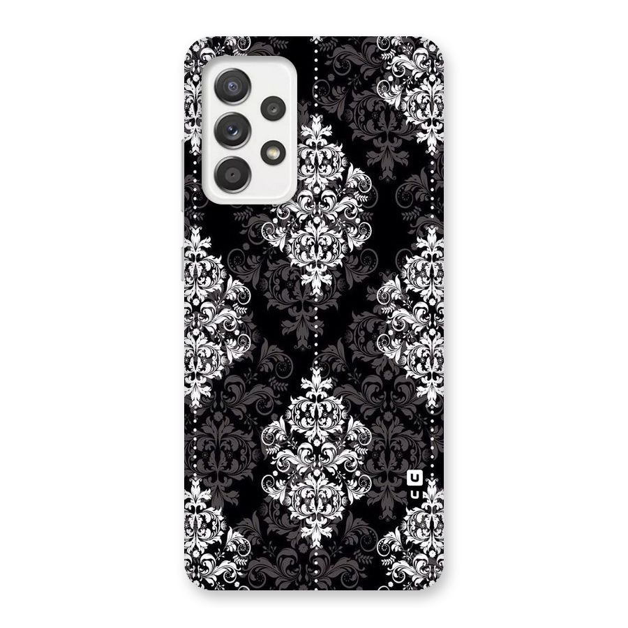 Beautiful Grey Pattern Back Case for Galaxy A52