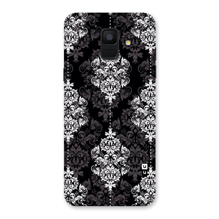 Beautiful Grey Pattern Back Case for Galaxy A6 (2018)