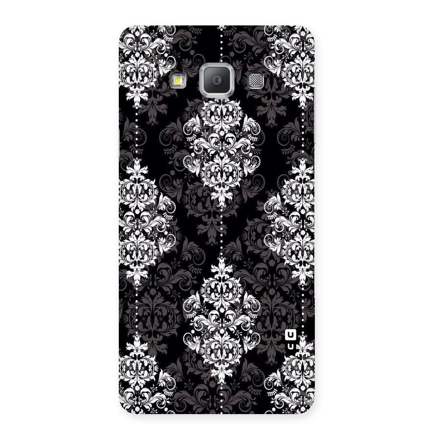 Beautiful Grey Pattern Back Case for Galaxy A7
