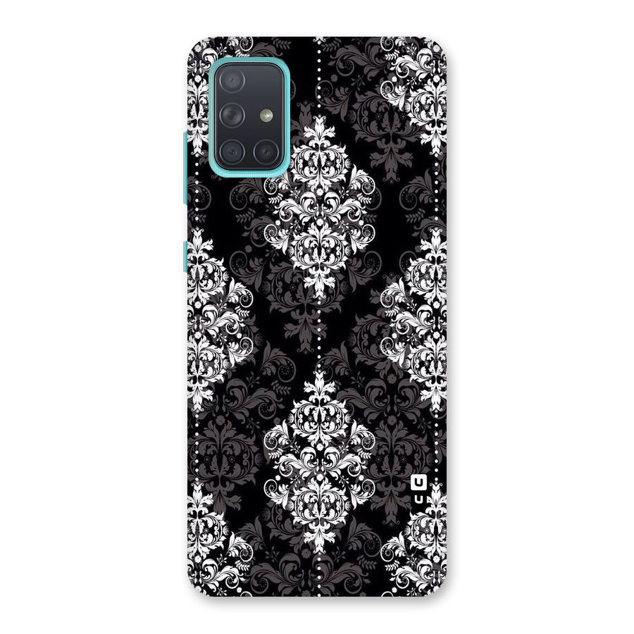 Beautiful Grey Pattern Back Case for Galaxy A71