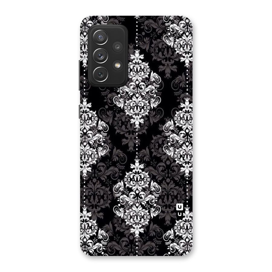 Beautiful Grey Pattern Back Case for Galaxy A72