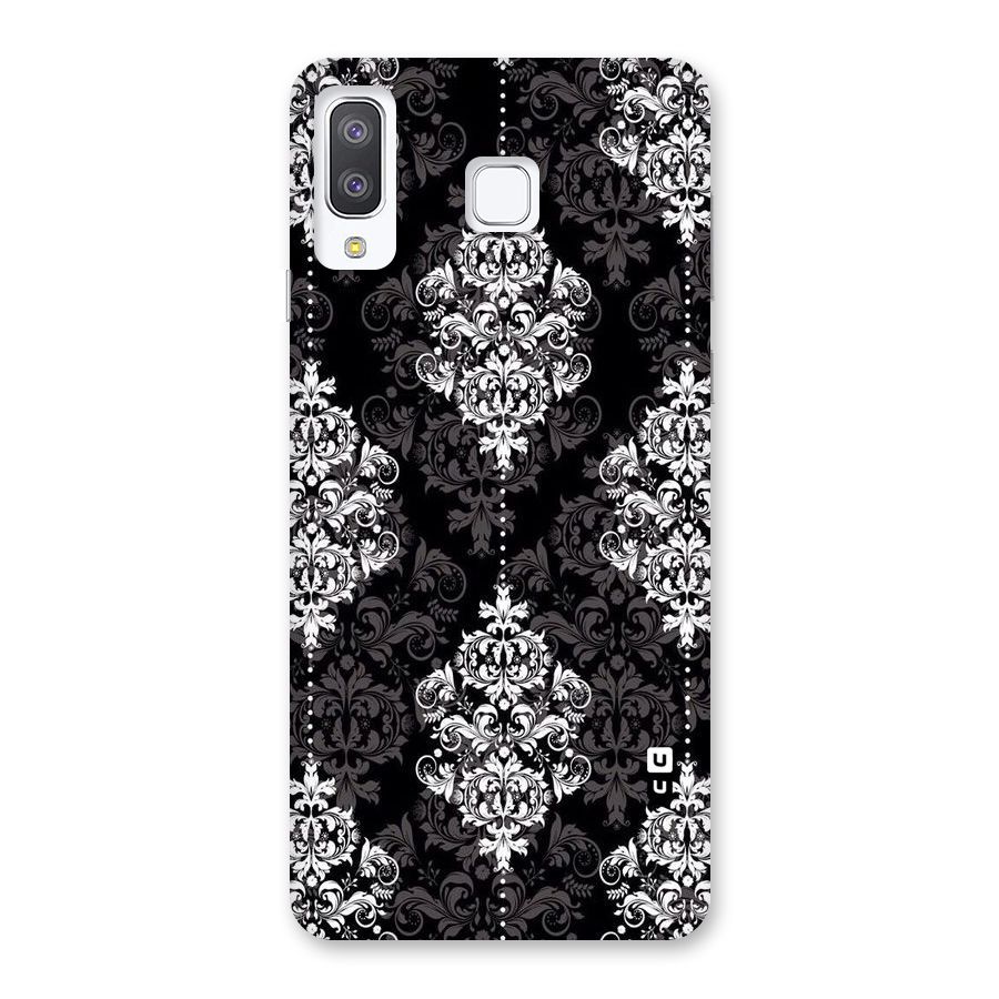 Beautiful Grey Pattern Back Case for Galaxy A8 Star