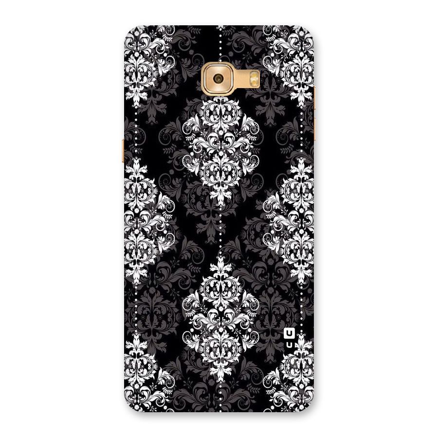 Beautiful Grey Pattern Back Case for Galaxy C9 Pro