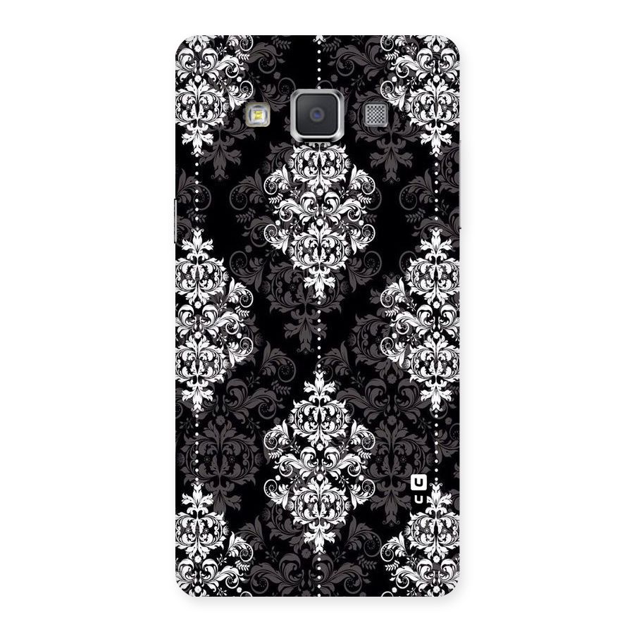 Beautiful Grey Pattern Back Case for Galaxy Grand 3