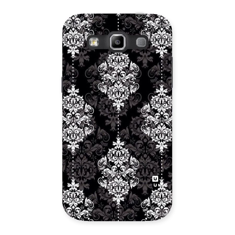 Beautiful Grey Pattern Back Case for Galaxy Grand Quattro