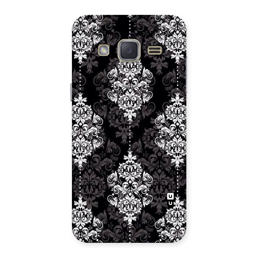 Beautiful Grey Pattern Back Case for Galaxy J2