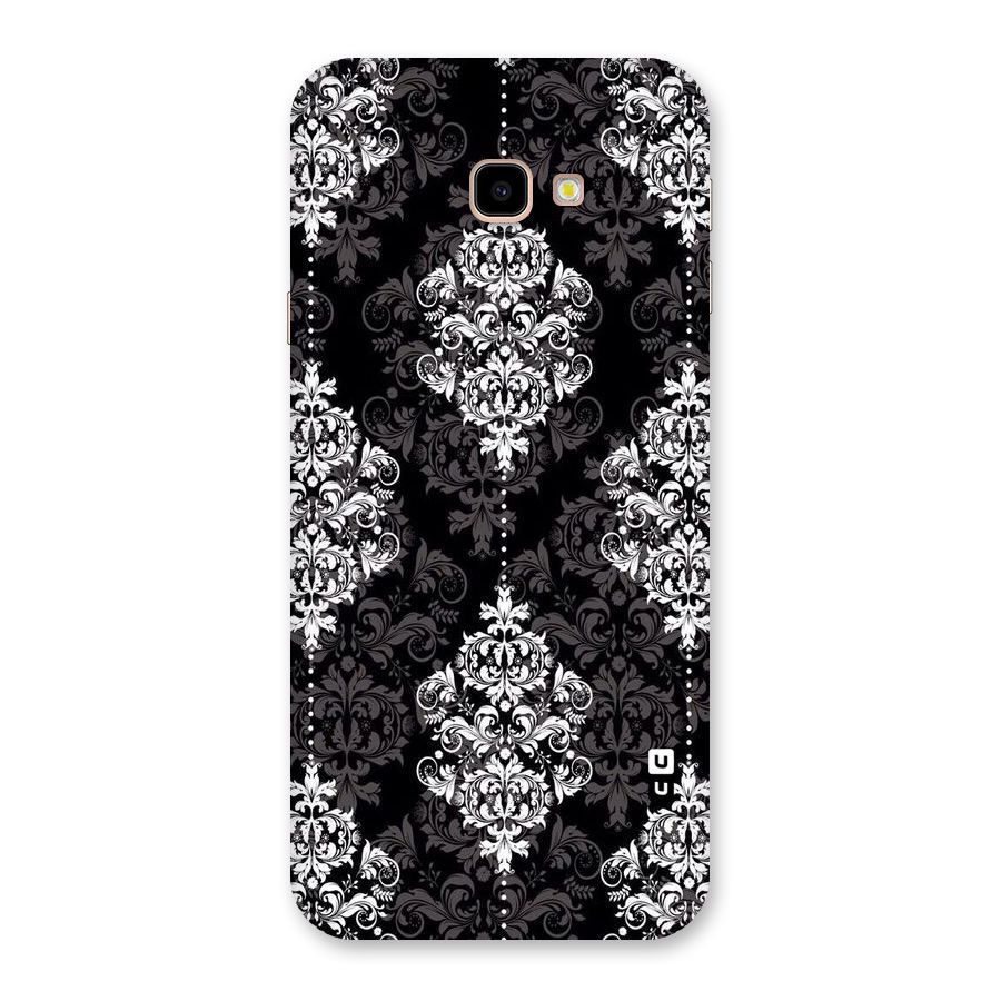 Beautiful Grey Pattern Back Case for Galaxy J4 Plus