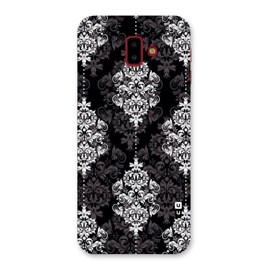 Beautiful Grey Pattern Back Case for Galaxy J6 Plus