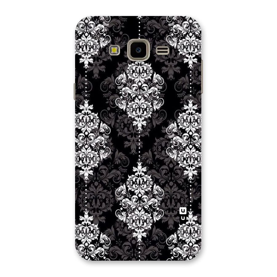 Beautiful Grey Pattern Back Case for Galaxy J7 Nxt