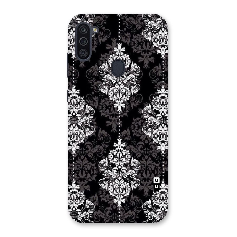 Beautiful Grey Pattern Back Case for Galaxy M11