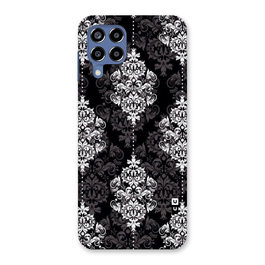 Beautiful Grey Pattern Back Case for Galaxy M53 5G