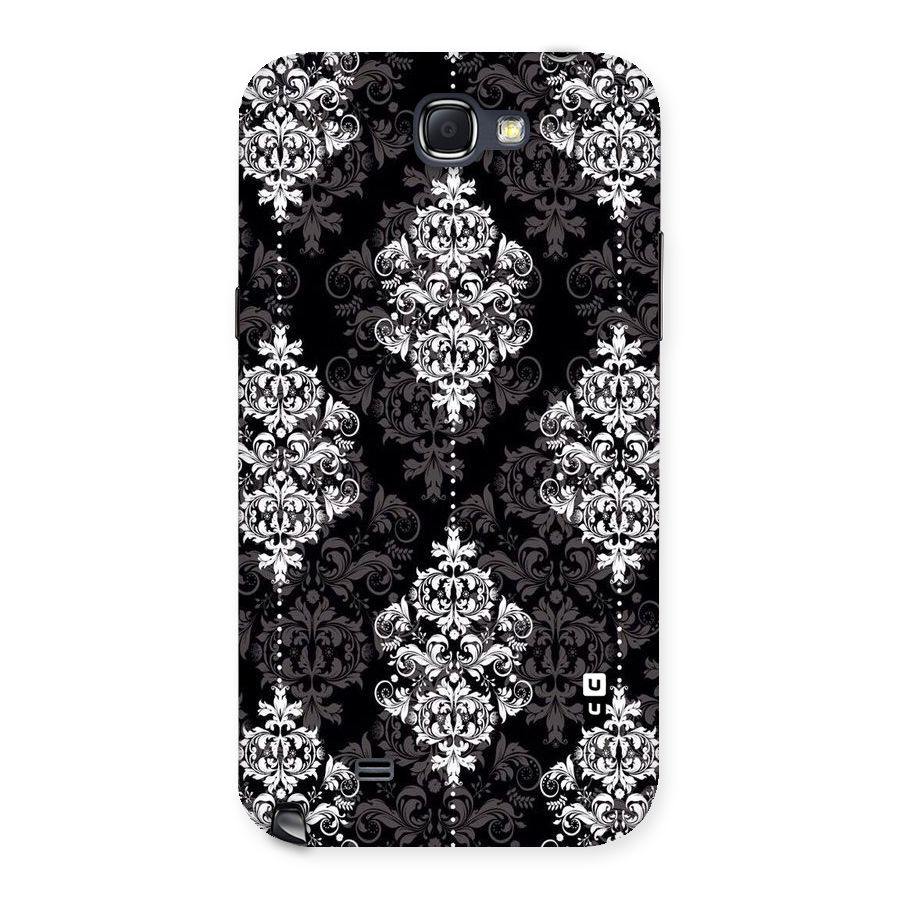 Beautiful Grey Pattern Back Case for Galaxy Note 2