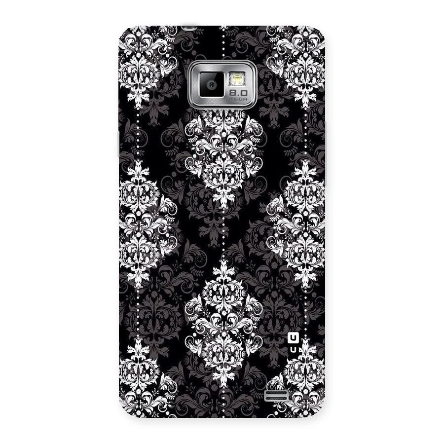 Beautiful Grey Pattern Back Case for Galaxy S2