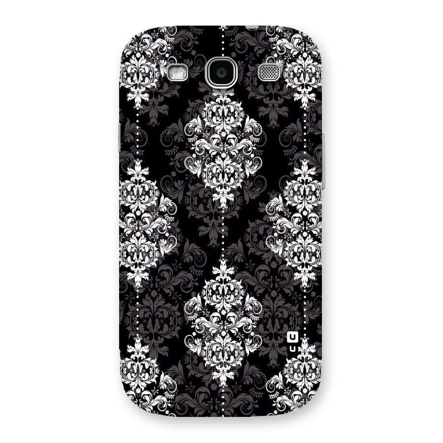 Beautiful Grey Pattern Back Case for Galaxy S3