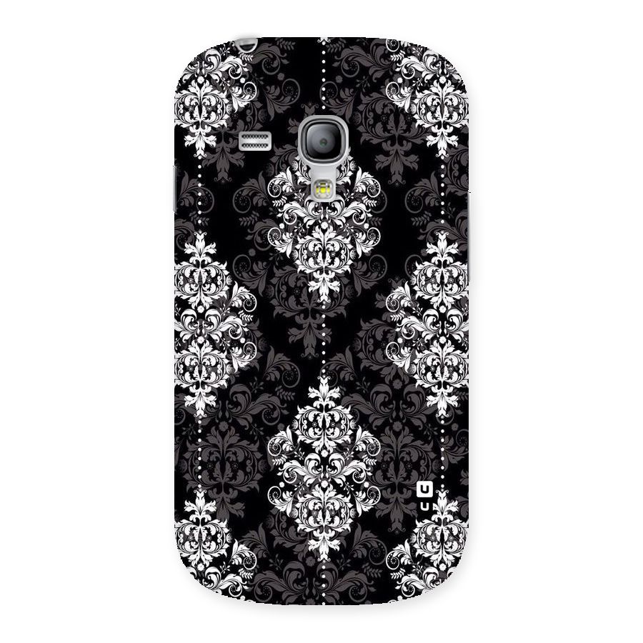 Beautiful Grey Pattern Back Case for Galaxy S3 Mini