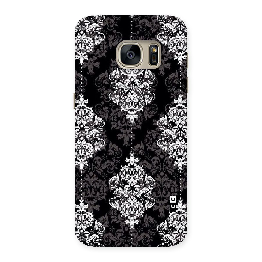 Beautiful Grey Pattern Back Case for Galaxy S7