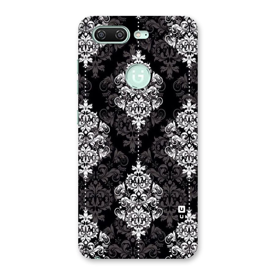 Beautiful Grey Pattern Back Case for Gionee S10