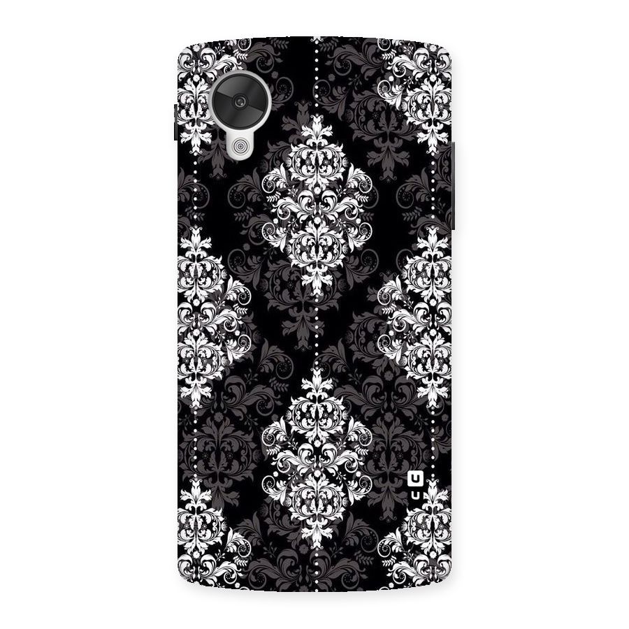 Beautiful Grey Pattern Back Case for Google Nexsus 5
