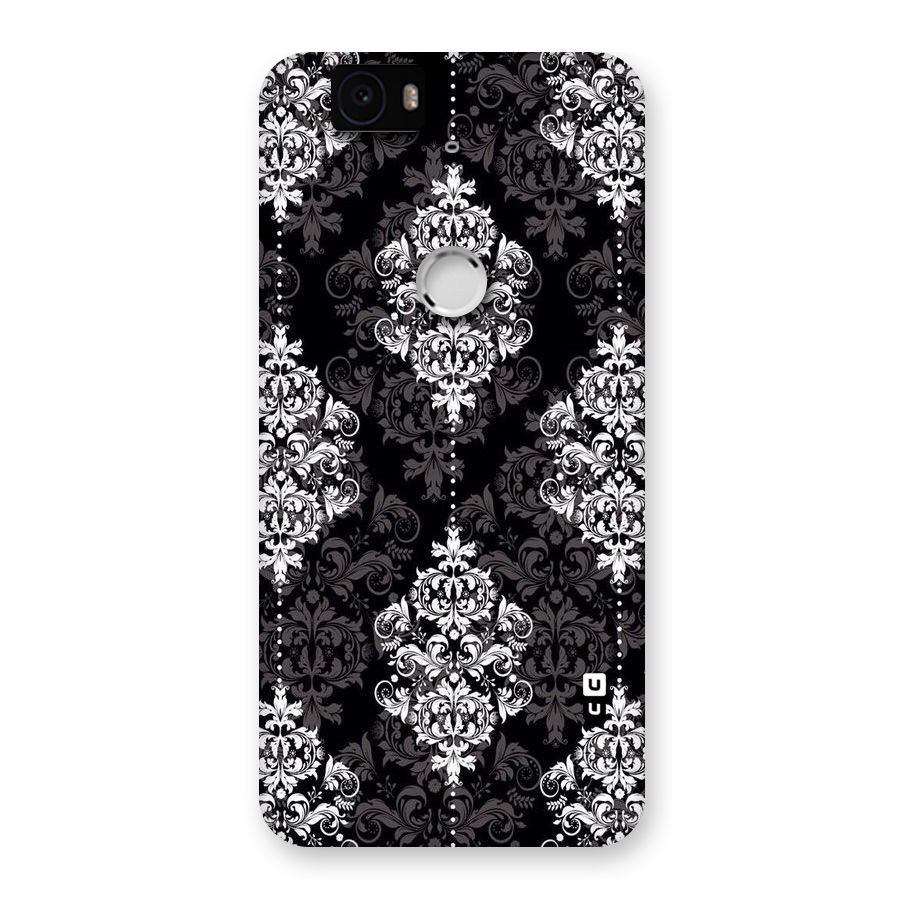 Beautiful Grey Pattern Back Case for Google Nexus-6P