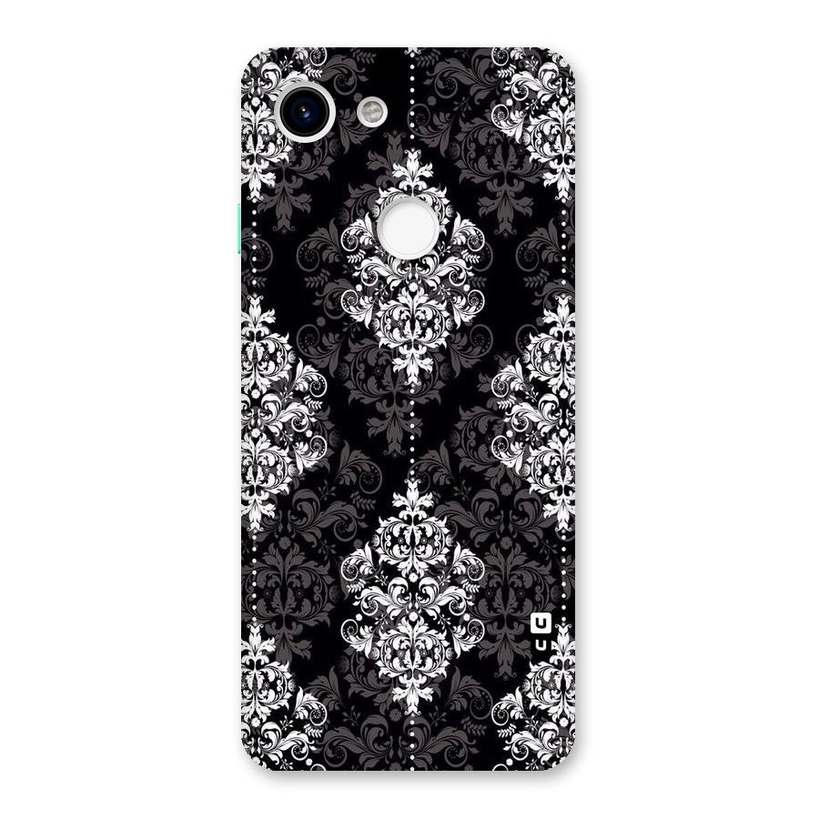Beautiful Grey Pattern Back Case for Google Pixel 3