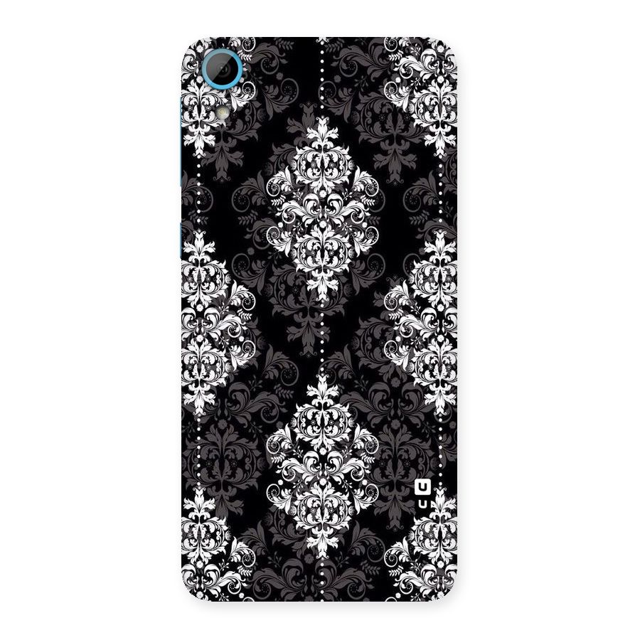 Beautiful Grey Pattern Back Case for HTC Desire 826