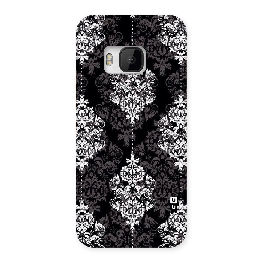 Beautiful Grey Pattern Back Case for HTC One M9