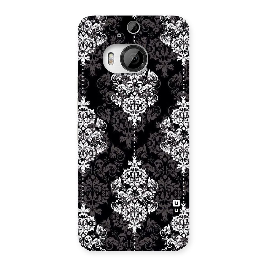 Beautiful Grey Pattern Back Case for HTC One M9 Plus