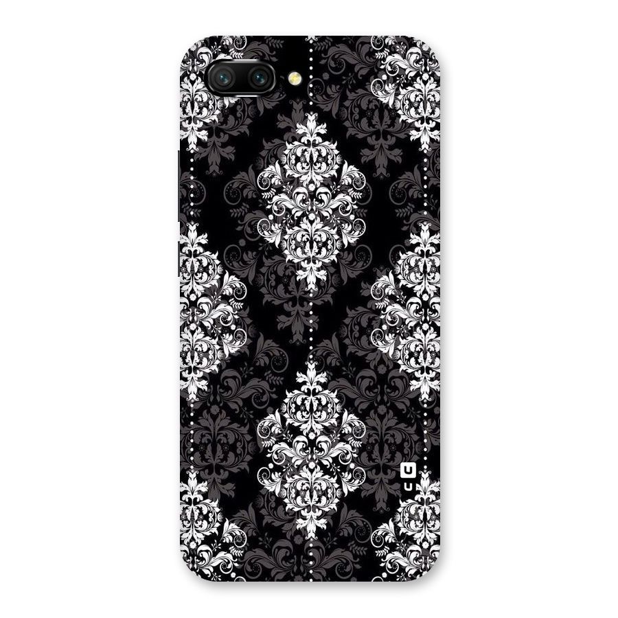 Beautiful Grey Pattern Back Case for Honor 10
