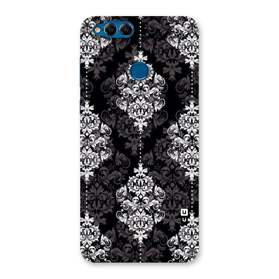 Beautiful Grey Pattern Back Case for Honor 7X