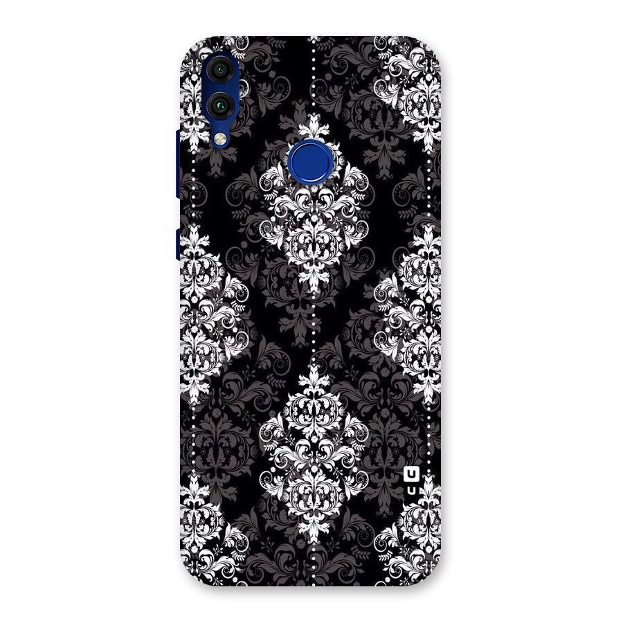 Beautiful Grey Pattern Back Case for Honor 8C