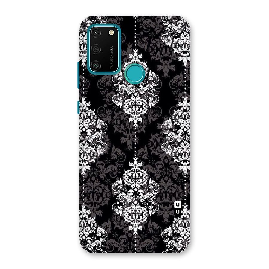 Beautiful Grey Pattern Back Case for Honor 9A
