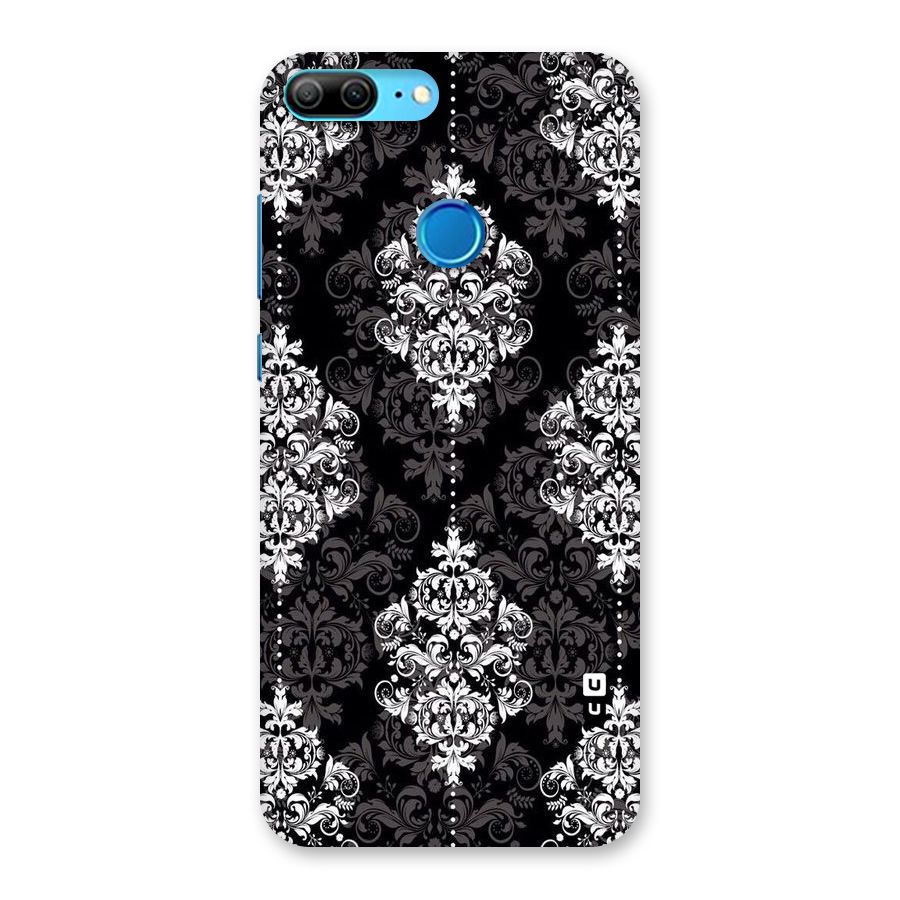 Beautiful Grey Pattern Back Case for Honor 9 Lite