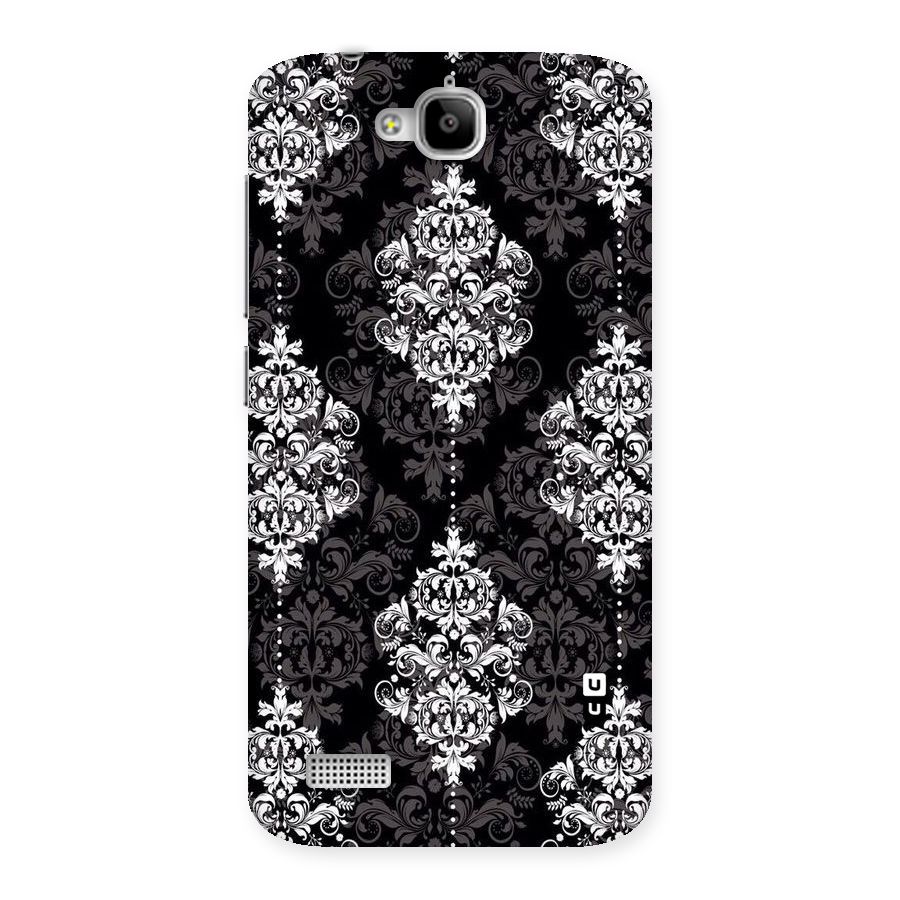 Beautiful Grey Pattern Back Case for Honor Holly