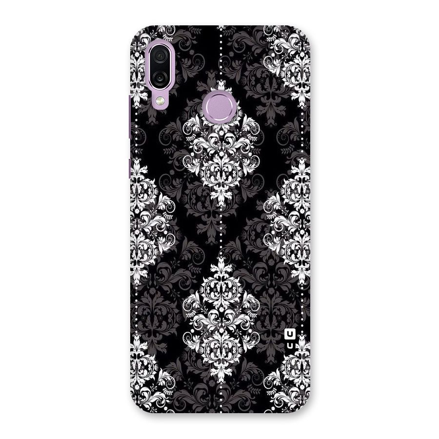 Beautiful Grey Pattern Back Case for Honor Play