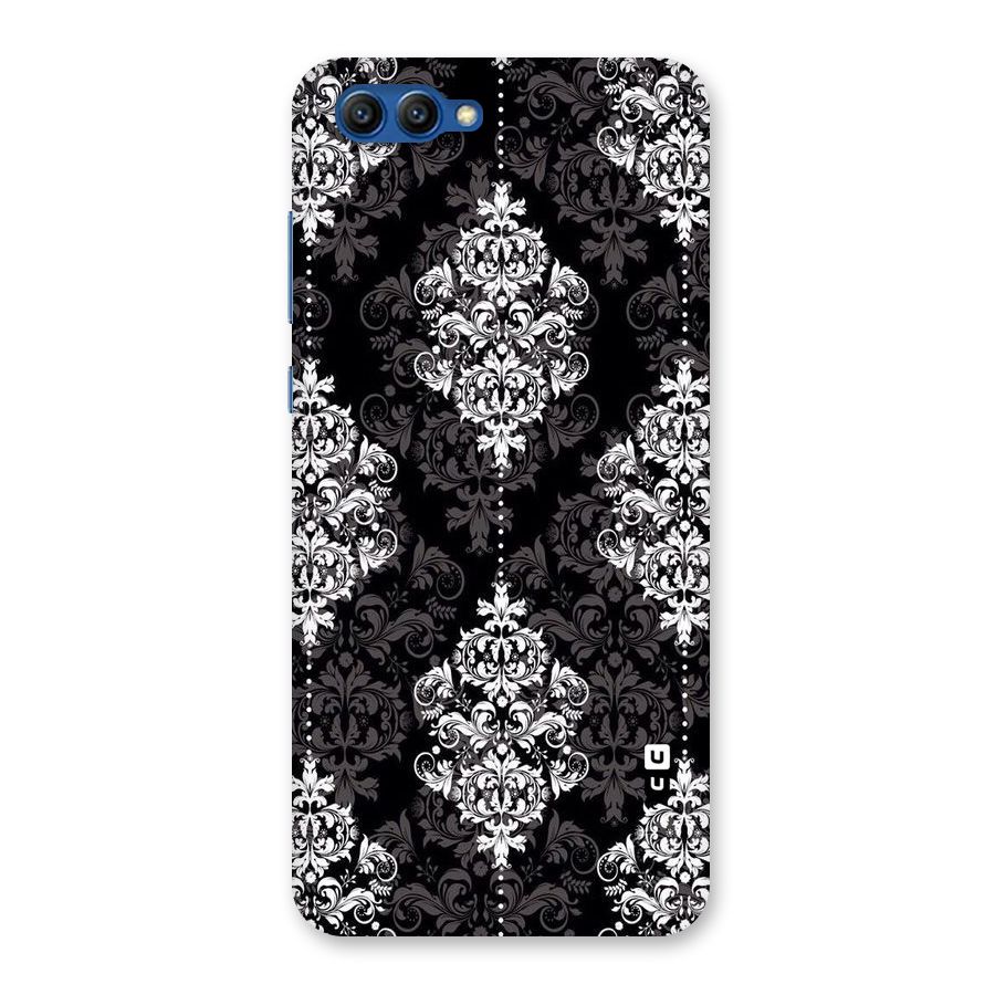Beautiful Grey Pattern Back Case for Honor View 10