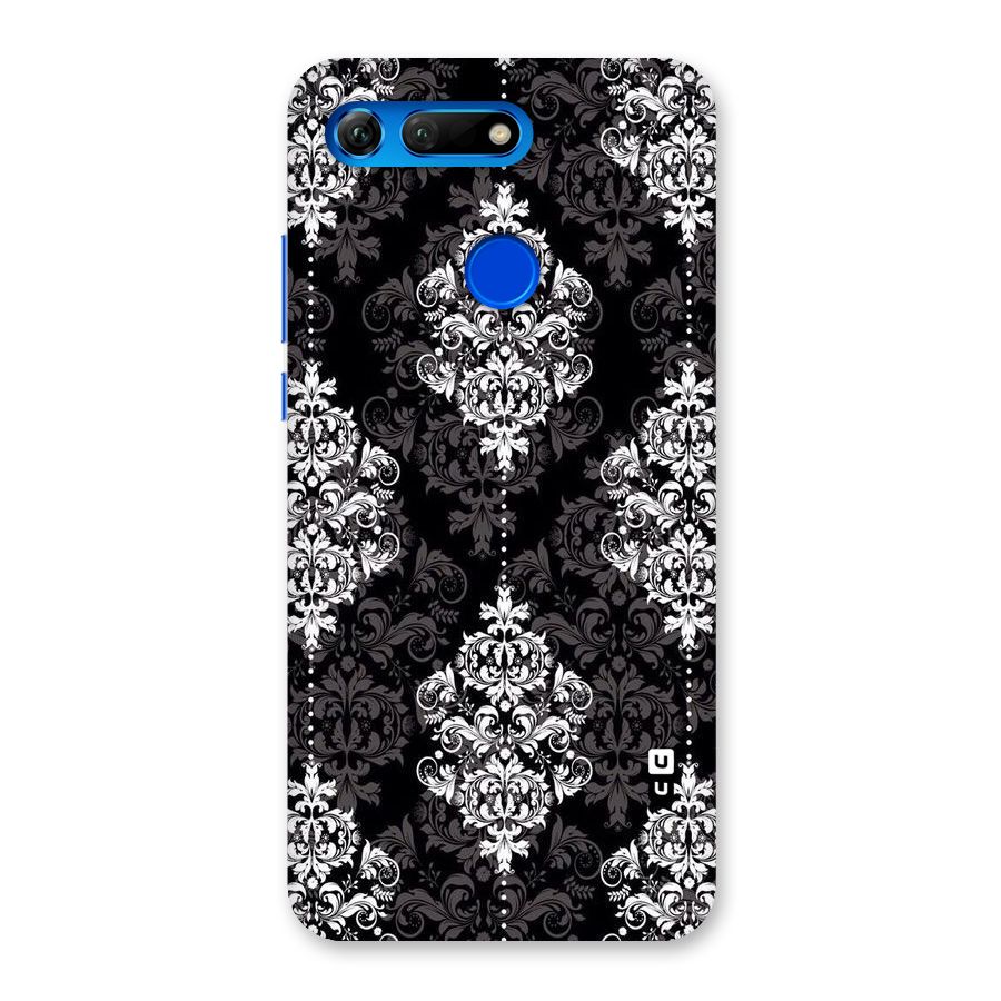 Beautiful Grey Pattern Back Case for Honor View 20