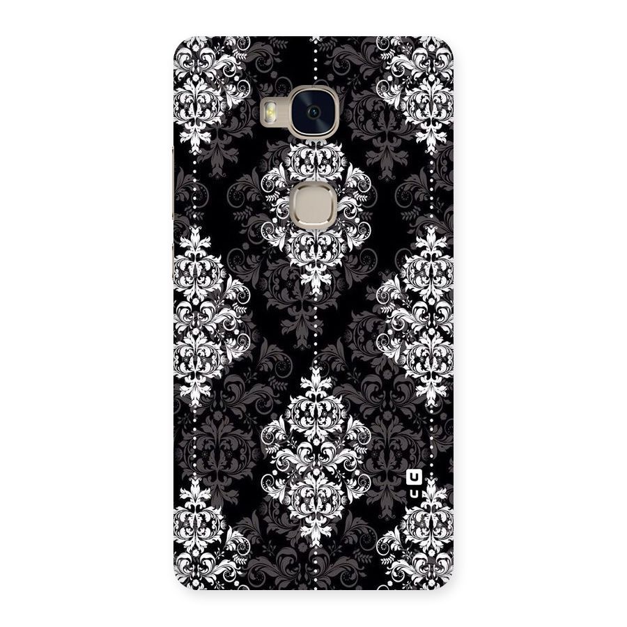 Beautiful Grey Pattern Back Case for Huawei Honor 5X