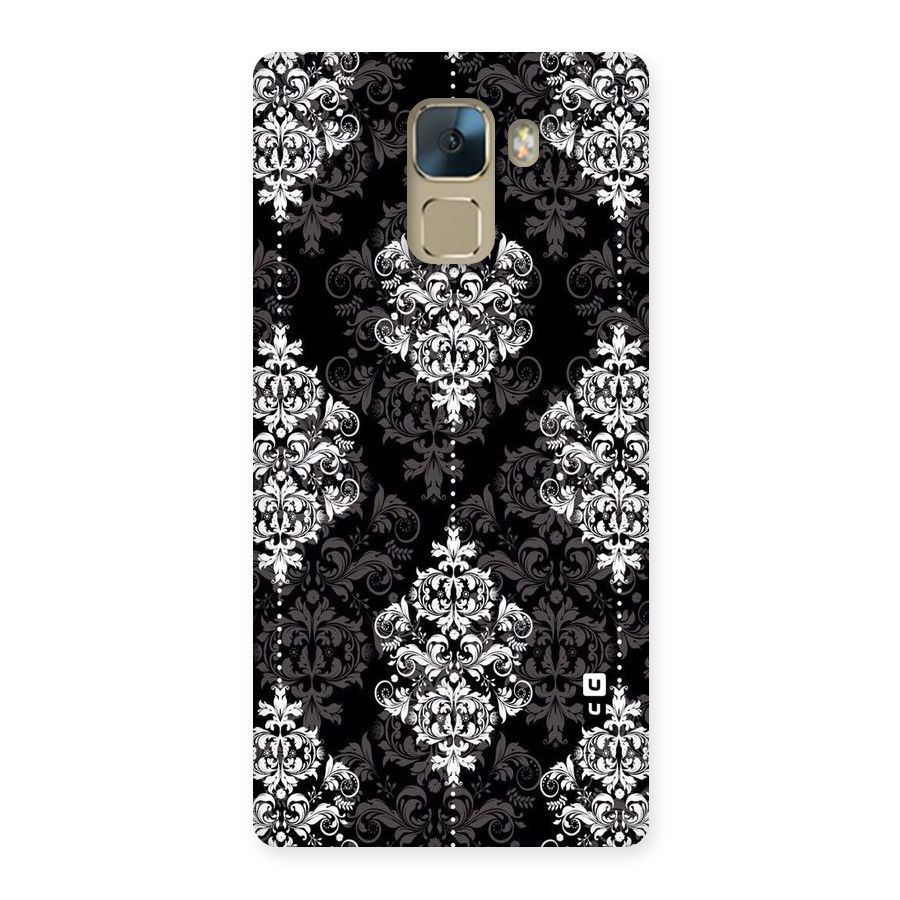 Beautiful Grey Pattern Back Case for Huawei Honor 7