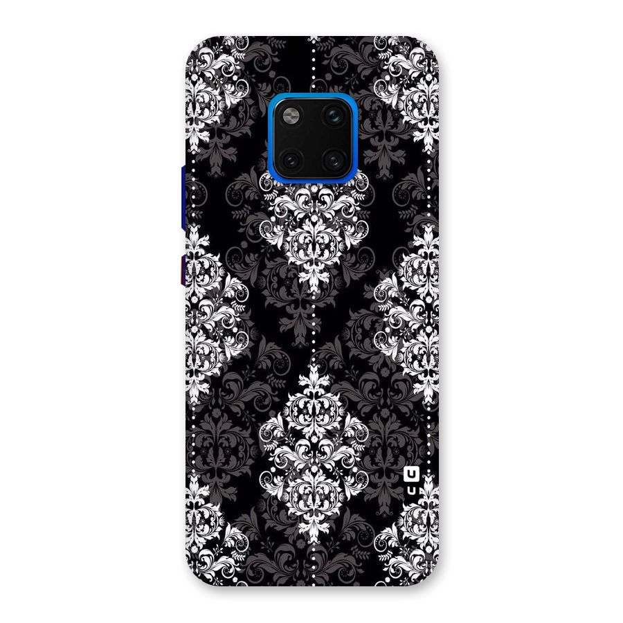 Beautiful Grey Pattern Back Case for Huawei Mate 20 Pro