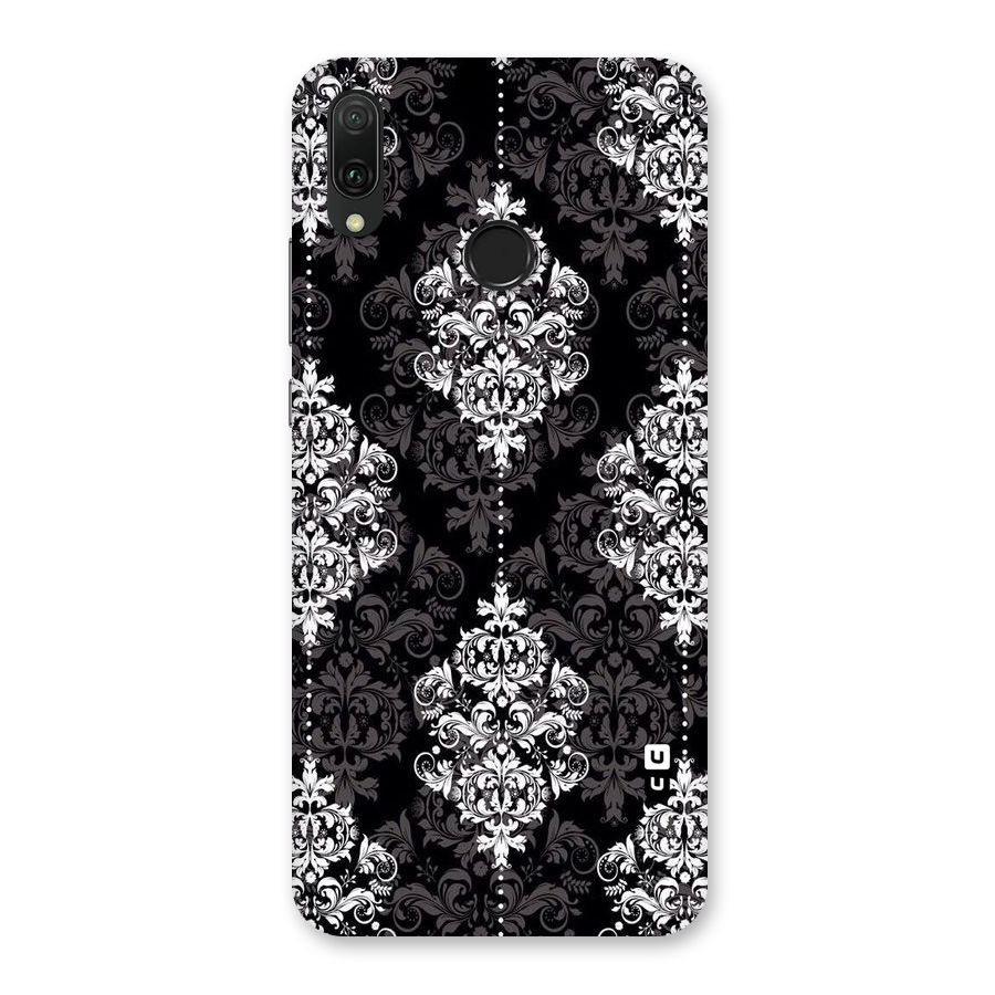 Beautiful Grey Pattern Back Case for Huawei Y9 (2019)