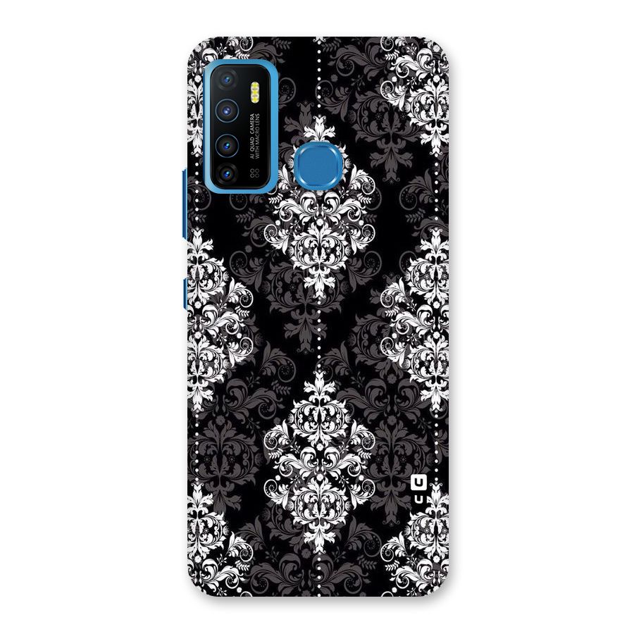 Beautiful Grey Pattern Back Case for Infinix Hot 9