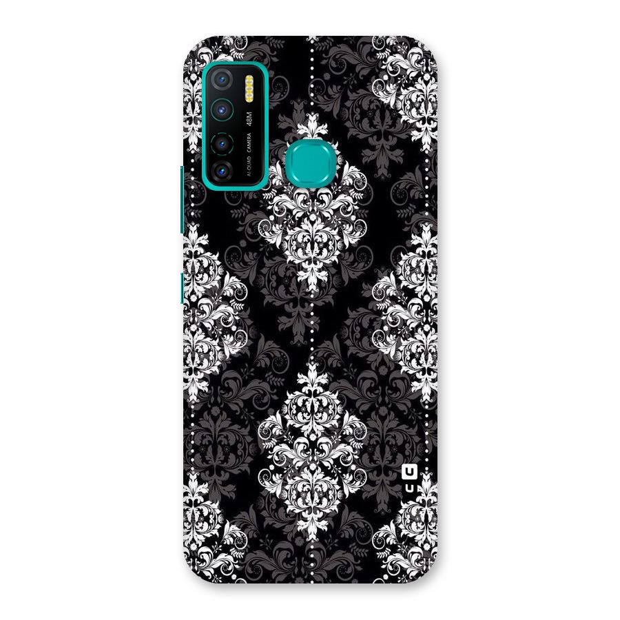 Beautiful Grey Pattern Back Case for Infinix Hot 9 Pro