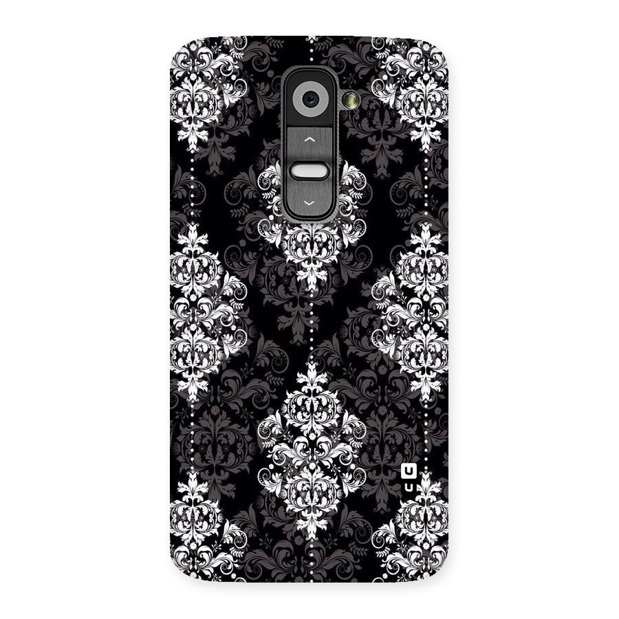 Beautiful Grey Pattern Back Case for LG G2