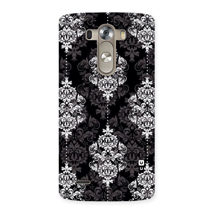 Beautiful Grey Pattern Back Case for LG G3