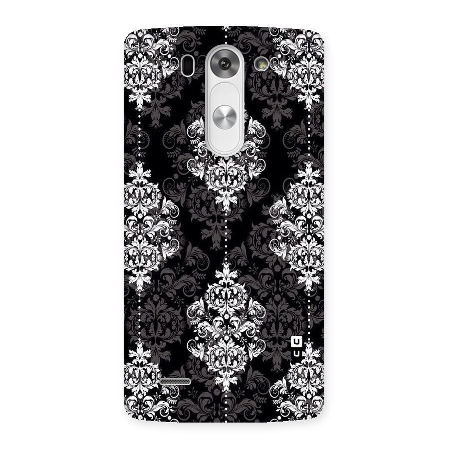 Beautiful Grey Pattern Back Case for LG G3 Mini
